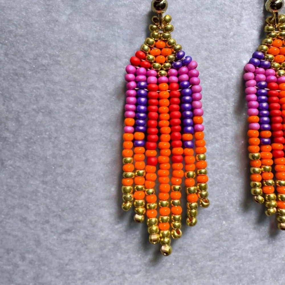 Handmade seed bead